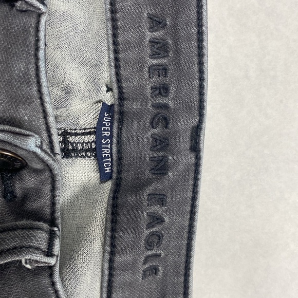 Women’s AE American Eagle Outfitters Brand denim super stretch hi-rise mom jeans - Picture 4 of 7